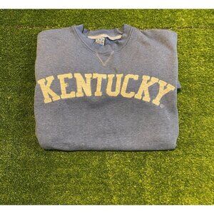 Kentucky Wildcats sweatshirt mens large blue vintage Y2K dawahares basketball Z